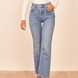 Reformation Cynthia high relaxed jean